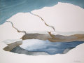 January Shoreline 2, from the Gaps & Edges Series by Pat Stanley